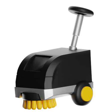 Floor Scrubber Machine  3D Icon
