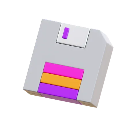 Floppy Disc  3D Icon