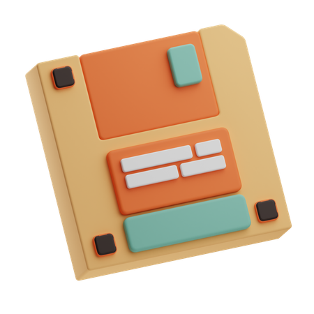 Floppy Disc  3D Icon