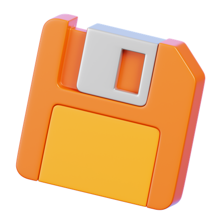 フロッピーディスク  3D Icon