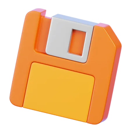 フロッピーディスク  3D Icon