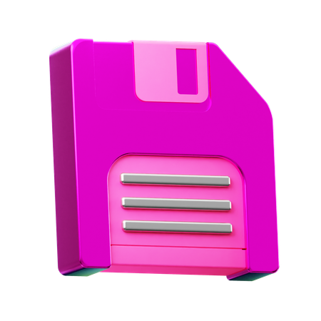 フロッピーディスク  3D Icon