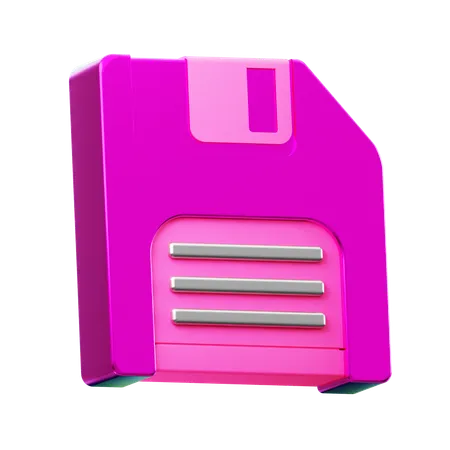 フロッピーディスク  3D Icon