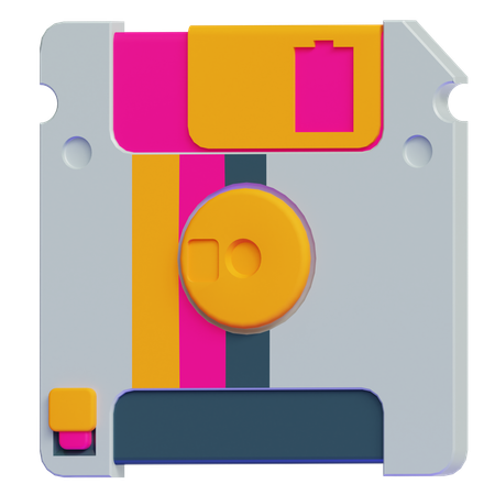 FLOPPY DISK  3D Icon