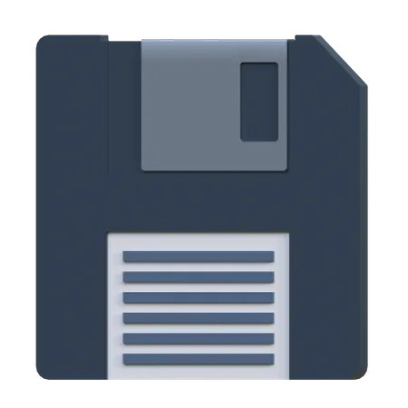 Floppy Disk  3D Icon