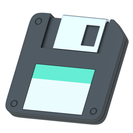 Floppy Disk  3D Icon