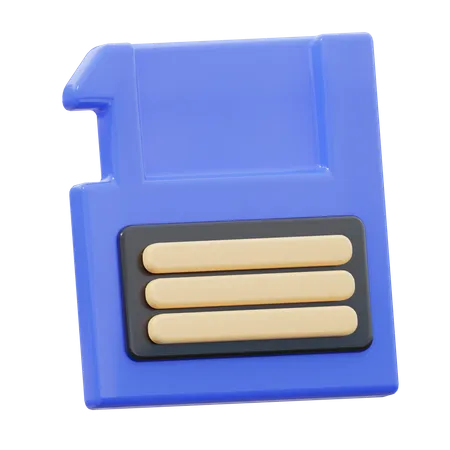 Floppy Disk  3D Icon