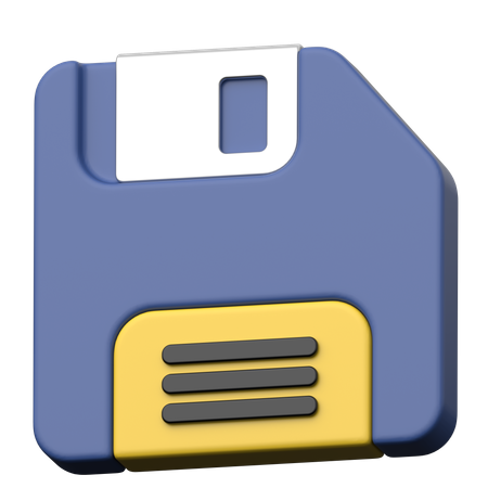 Floppy disk  3D Icon