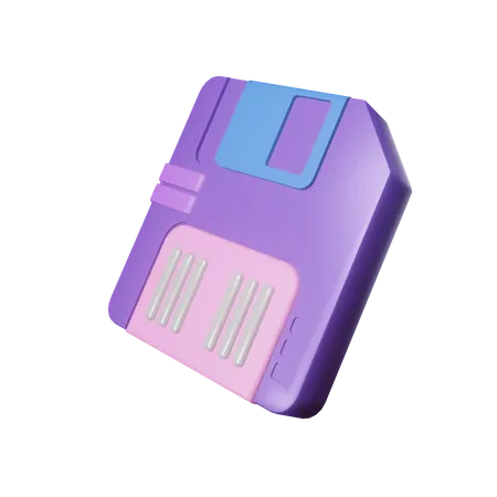 Floppy Disk  3D Icon