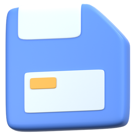 Floppy disk  3D Icon