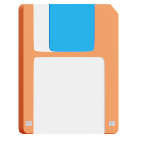 Floppy Disk  3D Icon