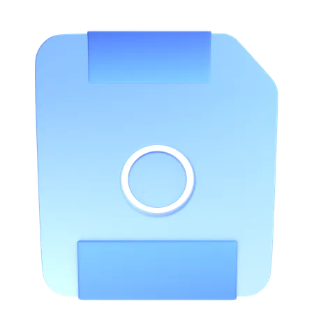 Floppy Disk  3D Icon