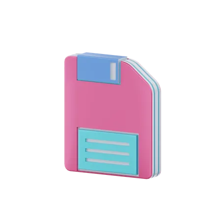 Floppy Disk  3D Icon