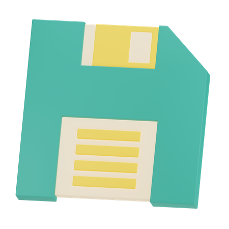 Floppy Disk  3D Icon