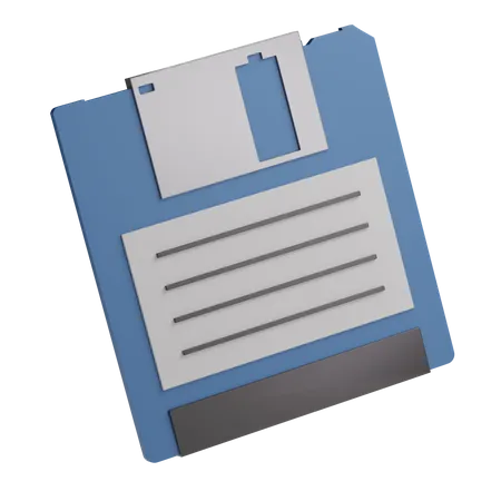 Floppy Disk  3D Illustration