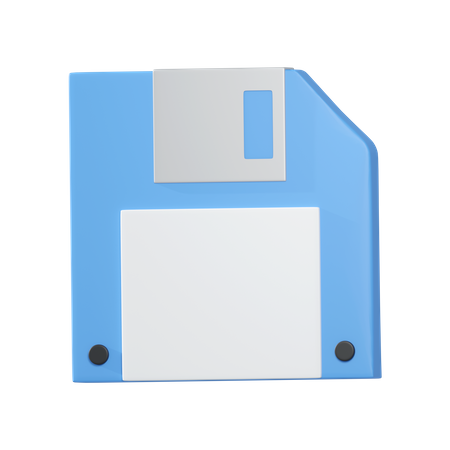 Floppy disk  3D Illustration