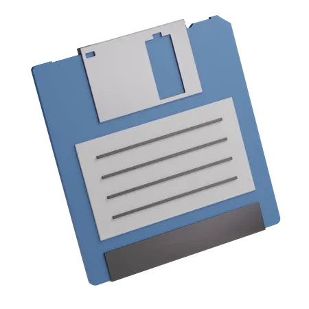 Floppy Disk In Transparent Background 3 D Illustration 3D Illustration