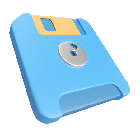 Floppy Disk  3D Icon