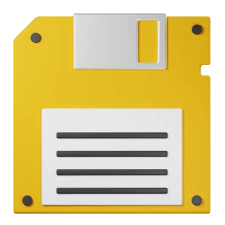Floppy Disk 3 D Illustration 3D Icon