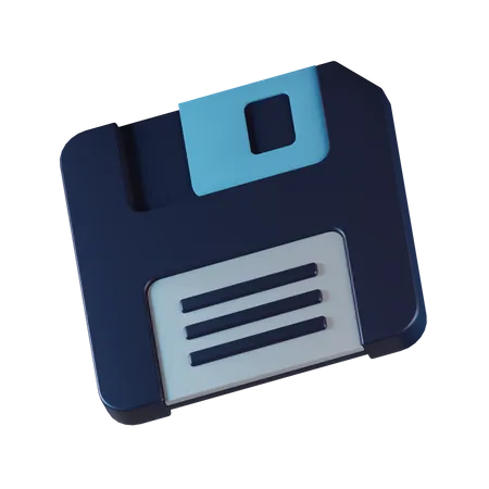 Floppy Disk Save  3D Icon
