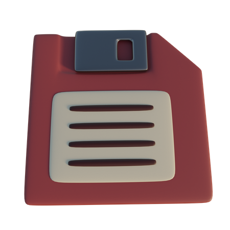 Floppydisk  3D Icon