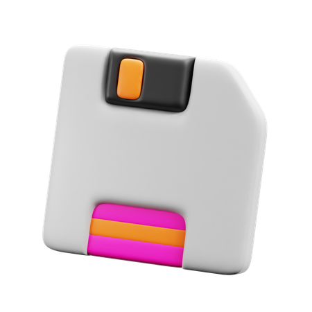 Flopy disk  3D Icon