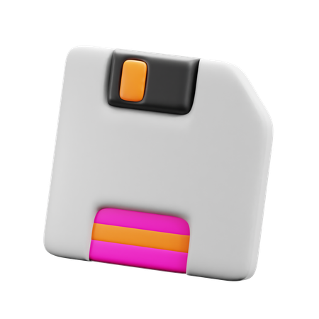 Flopy disk  3D Icon