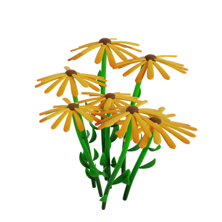 Flor  3D Icon