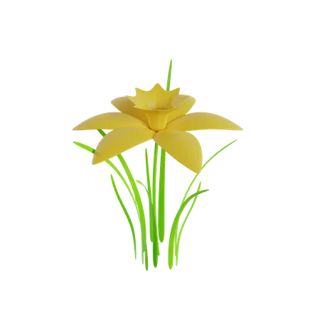 Flor  3D Icon