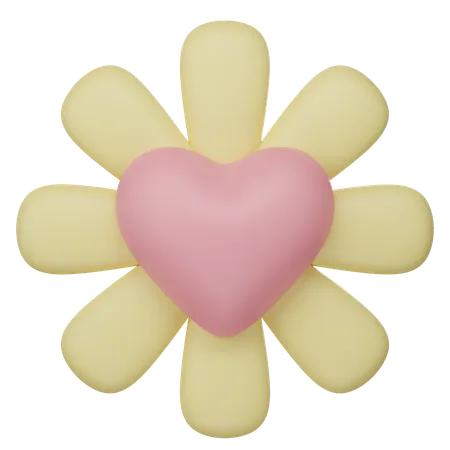 Flor  3D Icon