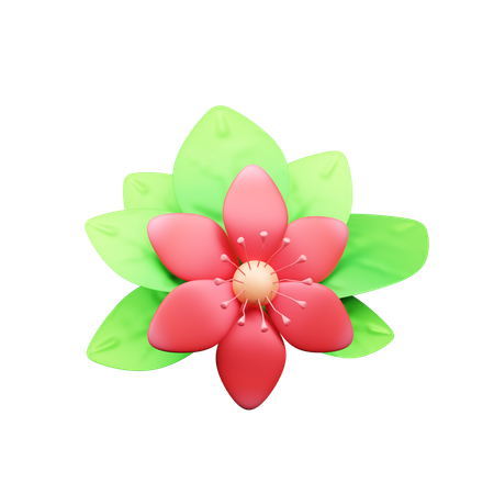 Flor  3D Icon