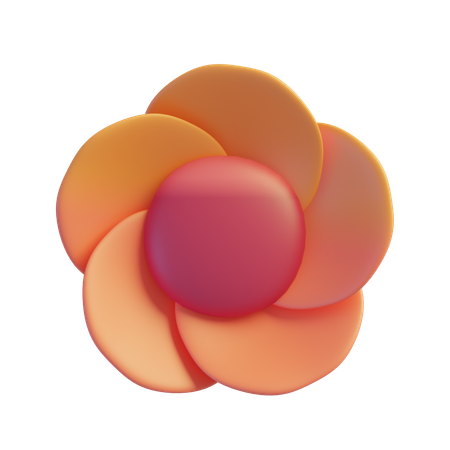 Flor  3D Icon