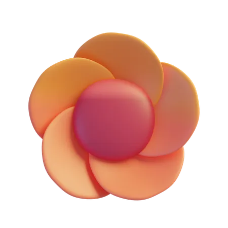 Flor  3D Icon