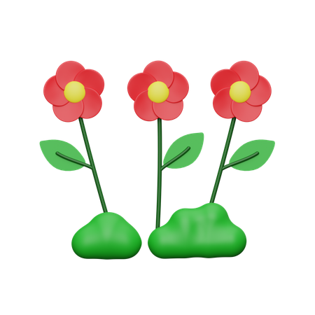 Flor  3D Icon