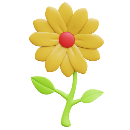 Flor  3D Icon