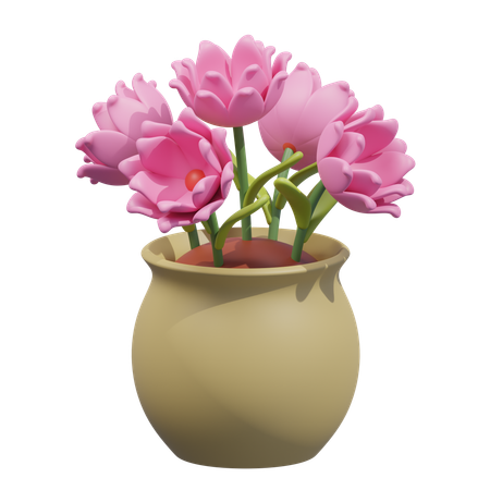 Flor  3D Icon