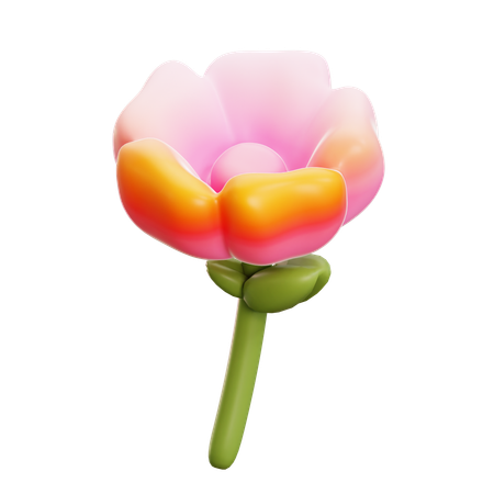 Flor  3D Icon