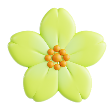 Flor  3D Icon