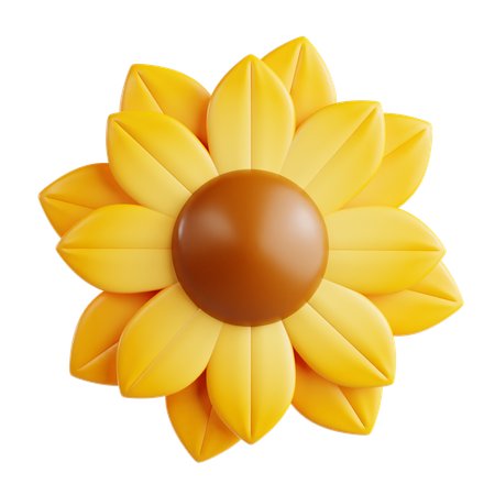 Flor  3D Icon