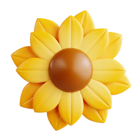 Flor  3D Icon