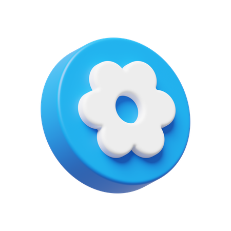 Flor  3D Icon