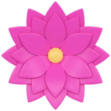 Flor  3D Icon