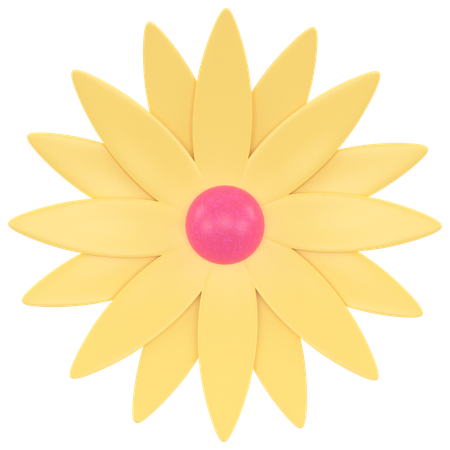 Flor  3D Icon