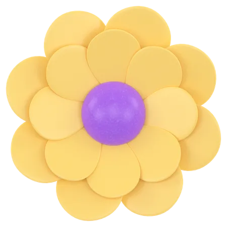 Flor  3D Icon