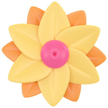 Flor  3D Icon