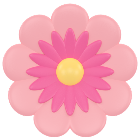 Flor  3D Icon