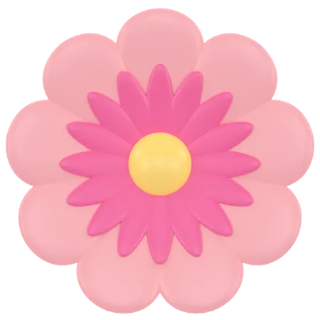 Flor  3D Icon