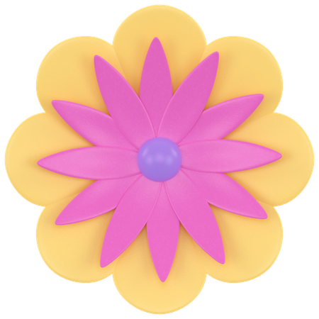 Flor  3D Icon