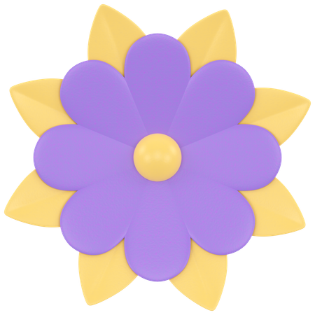 Flor  3D Icon