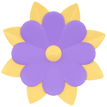 Flor  3D Icon